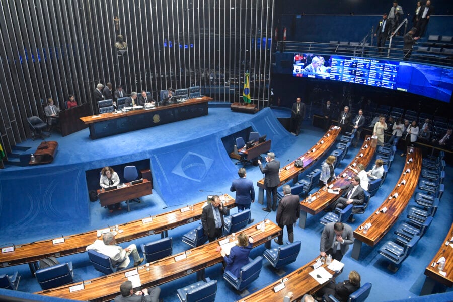 Plenário do Senado Federal durante sessão deliberativa. Foto: Jonas Pereira /Agência Senado