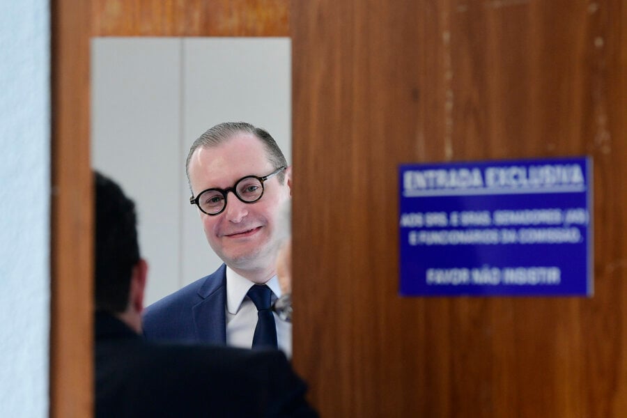 Cristiano Zanin Martins é o novo ministro do STF. Foto: Pedro França/Agência Senado