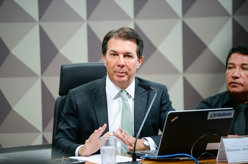 Arthur Maia se reuniu com o ministro Alexandre de Moraes na terça-feira (13). Segundo ele, parlamentares terão acesso à investigações dos atos golpistas Foto: Pedro França/Agência Senado
