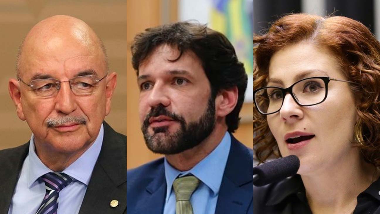 Osmar Terra, Marcelo Alvaro Antônio e Carla Zambelli são os deputados que mais votaram contra o governo.  Fotos: Agência Câmara e ABr