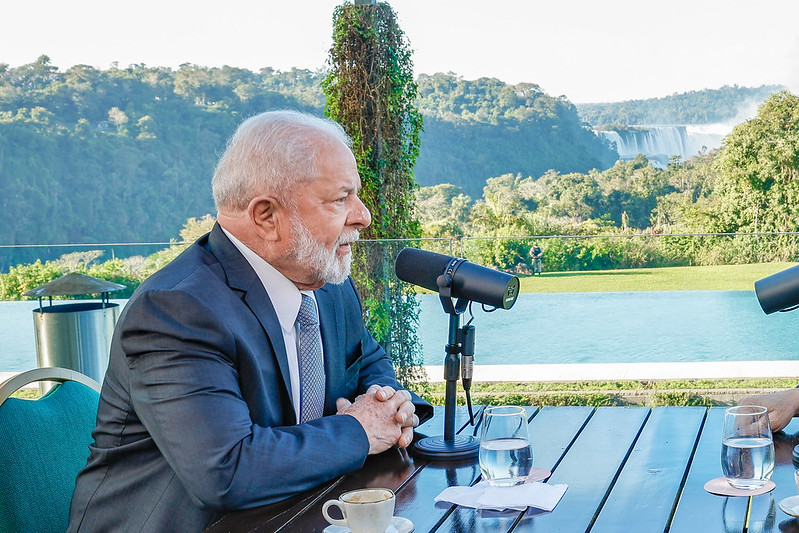 Lula faz live nas manhãs de terça-feira. Foto: Ricardo Stuckert/PR