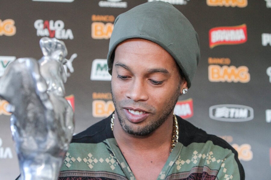 O ex-futebolista Ronaldinho Gaúcho. Foto: Bruno Cantini