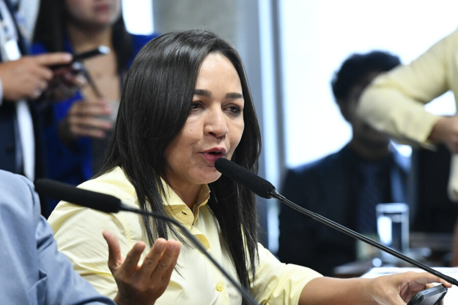 Manifestação da Advocacia do Senado foi feita após uma solicitação da relatora da CPMI, senadora Eliziane Gama (PSD-MA). 
Foto: Geraldo Magela/Agência Senado