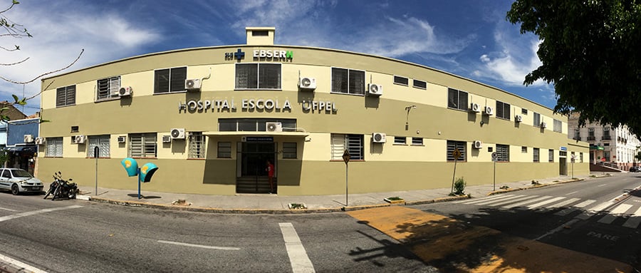 Enquanto o país reserva R$ 19 bilhões para o Orçamento secreto, o hospital da universidade de Pelotas, referência no tratamento da covid, sofre com falta de verbas. Foto: Ufpel