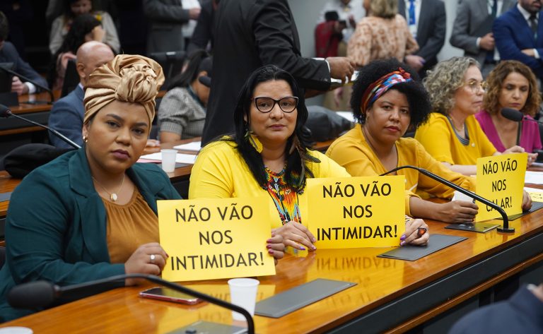 Conselho de Ética analisa pedidos de cassação de deputadas que protestaram contra aprovação do marco temporal. Foto: Ag. Câmara