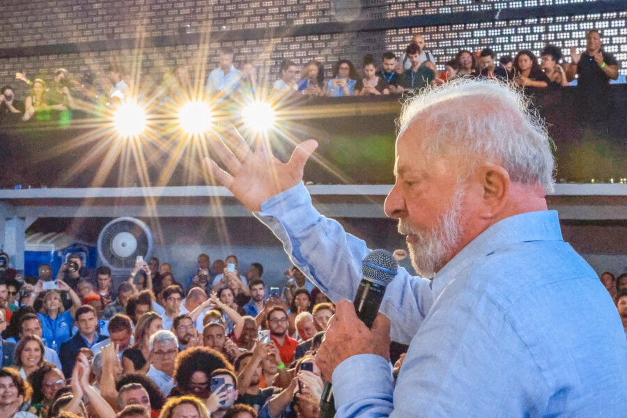 Lula chega ao segundo dia do trabalhador de seu mandato com boa imagem em meio aos sindicatos, o que não significa ausência de atrito. Foto: Ricardo Stuckert