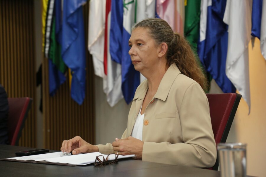 Em primeiro pronunciamento após anúncio de sua exoneração, Ana Moser lamentou a falta do reconhecimento do esporte por gestores públicos. Foto: Ronaldo Caldas/Ministério do Esporte