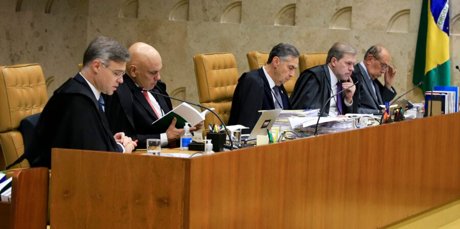 Ministros no Plenário do Supremo. Foto: Nelson Jr./SCO/STF