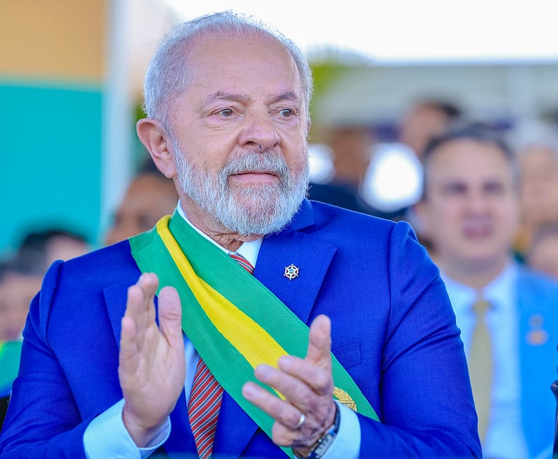 O presidente Lula, de acordo com o instituto Paraná Pesquisas, venceria em todos os cenários de eleições, caso ocorressem hoje. Foto: Ricardo Stuckert / PR