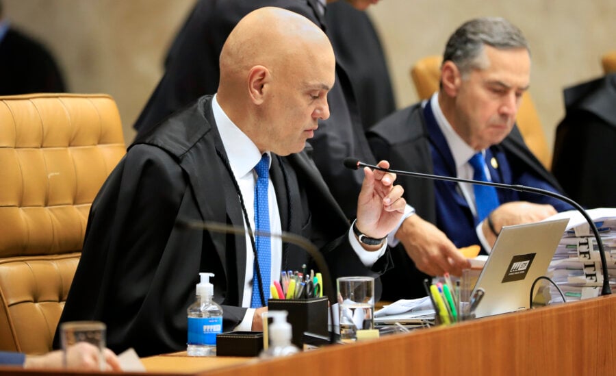 O ministro Alexandre de Moraes é o relator da ação dos atos golpistas de 8 de janeiro. Foto: Rosinei Coutinho/SCO/STF