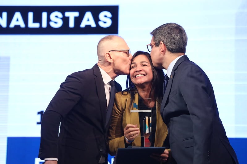 Eliziane é a melhor senadora de acordo com o júri. Foto: Paulo Negreiros