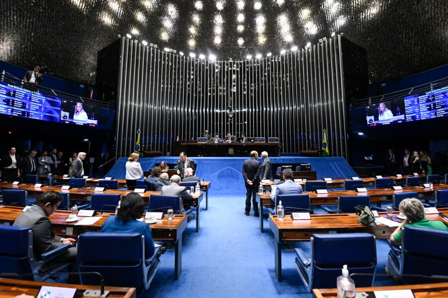 Plenário do Senado deve votar reforma tributária em novembro. Foto: Jefferson Rudy/Ag. Senado