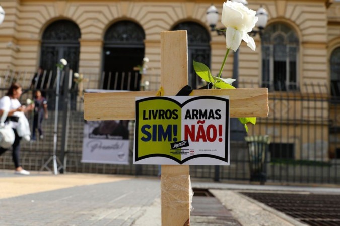 Manifestação anti-armamentista. Foto: Fernando Frazão/ABr