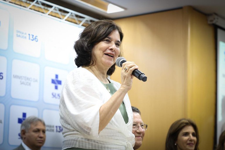 Ministra da Saúde, Nísia Trindade se posicionou contra PEC do Plasma, que permite comercialização do componente sanguíneo. Foto: Ministério da Saúde