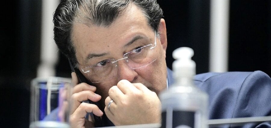 Senador Eduardo Braga é o relator da PEC da reforma tributária no Senado. Foto: Pedro França/Ag. Senado