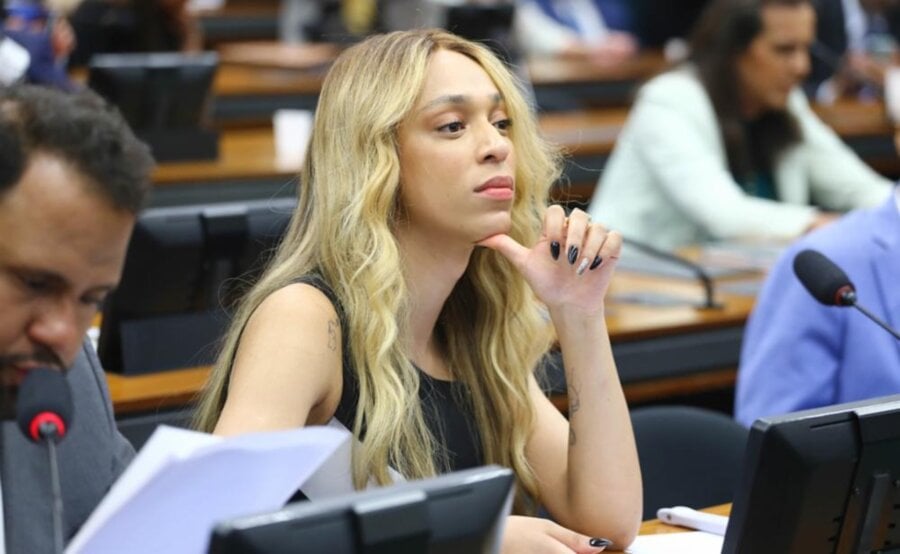 Deputada Erika Hilton (Psol-SP), líder do partido na Câmara. Foto: Vinicius Loures/Câmara dos Deputados