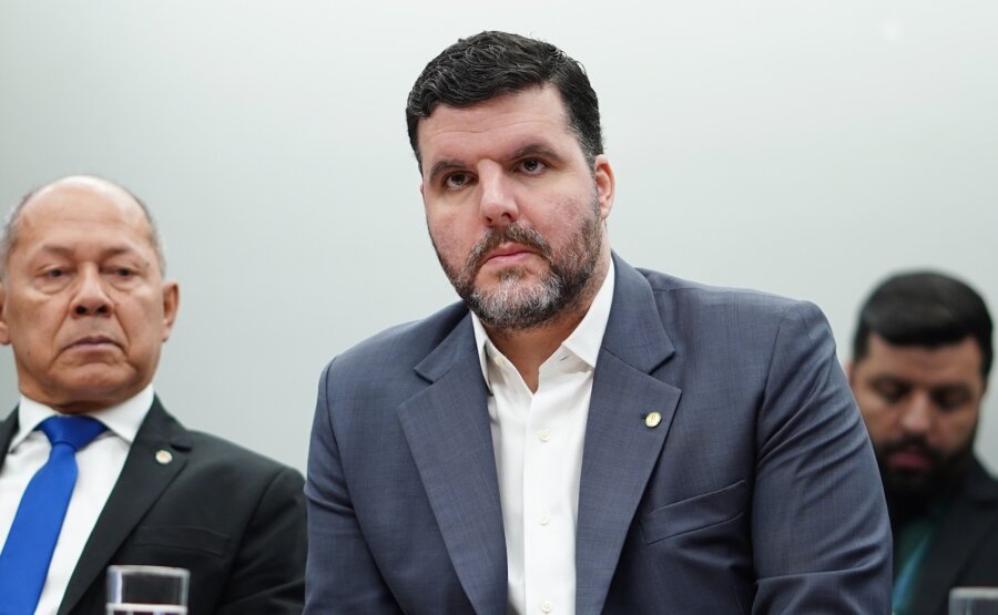 O presidente da FPA, Pedro Lupin (PP-PR), articulou para incluir os vetos ao marco temporal na próxima sessão do Congresso Nacional

Foto: Pablo Valadares / Câmara dos Deputados