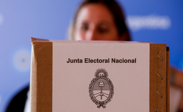 Urna de votação da Justiça eleitoral argentina. Foto: Joedson Alves/ABr