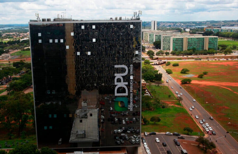 Fachada da sede da DPU, em Brasília. Foto: Ailton de Freitas / DPU