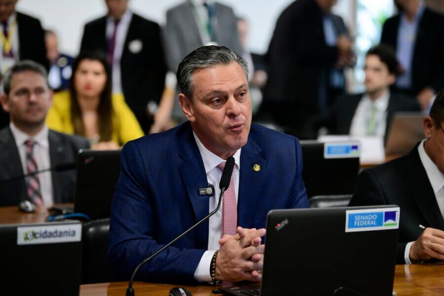 O ministro da Agricultura Carlos Fávaro 
Foto: Pedro França/Agência Senado