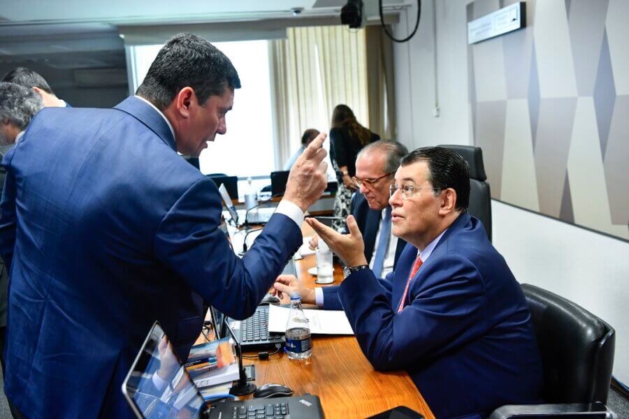 O senador Sergio Moro foi contra o relatório de Eduardo Braga; nomes como Ciro Nogueira foram a favor

Foto: Geraldo Magela/Agência Senado