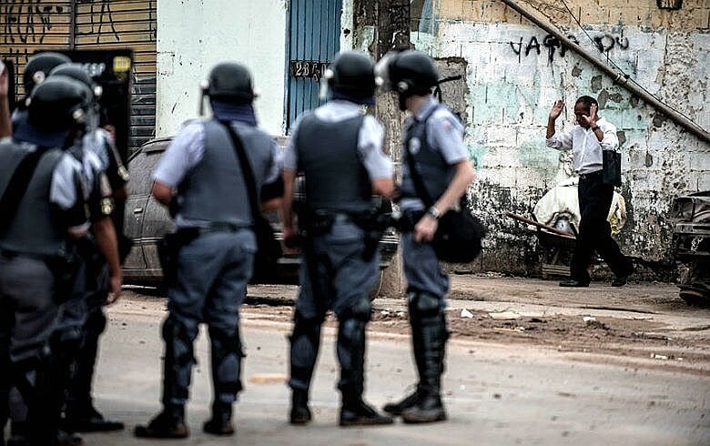 Uma pessoa negra morreu pelas mãos da polícia a cada quatro horas no ano passado. Foto: ABr