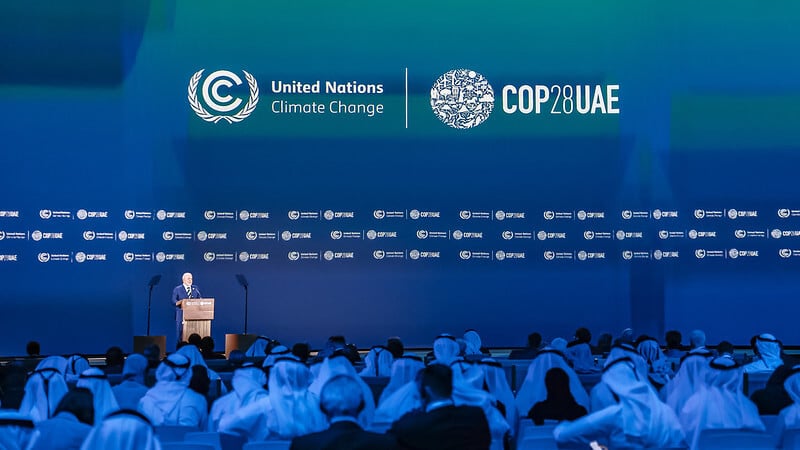 Lula na abertura da COP28, em Dubai, criticou países ricos e ONU por não priorizarem combate às mudanças climáticas. Foto: Ricardo Stuckert/PR