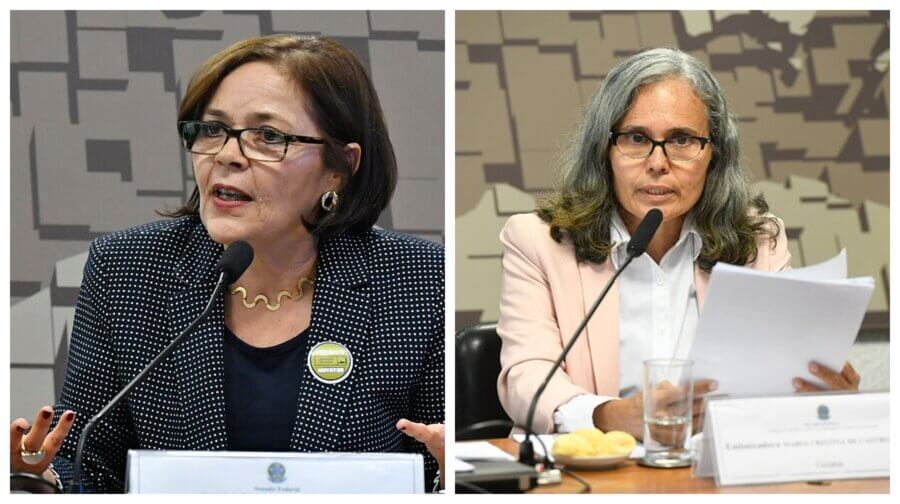 As embaixadoras Glivânia e Maria Cristina vão representar o Brasil na Venezuela e na Guiana em momento de tensão entre os dois países vizinhos. Foto: Ag. Senado