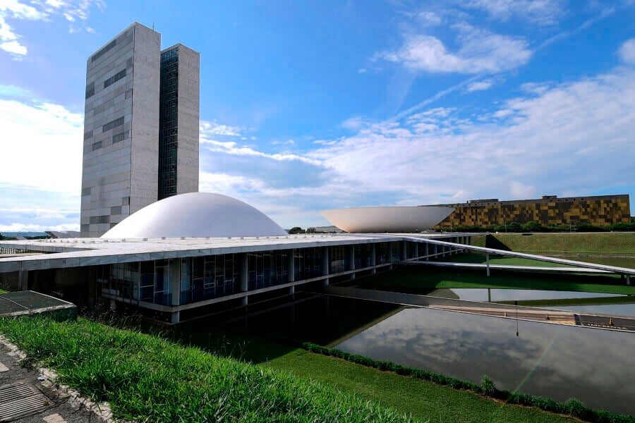 Fachada do Congresso Nacional, em Brasília. Foto: Pedro França/Agência Senado