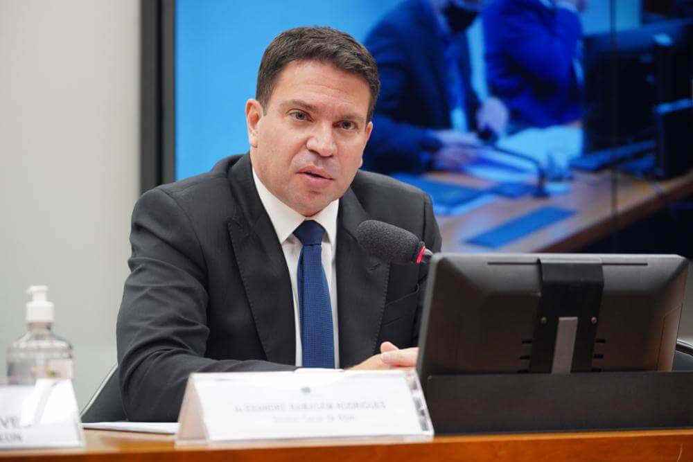 Alexandre Ramagem dirigiu a Abin entre julho de 2019 e março de 2022, quando deixou o cargo para disputar um assento na Câmara dos Deputados. Foto: Pablo Valadares/Câmara dos Deputados