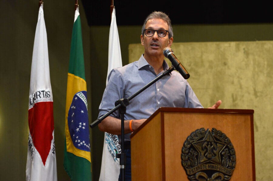 Zema é um dos participantes confirmados no encontro de Pacheco para discutir renegociação de dívidas. Foto: Gil Leonardi/Governo-MG