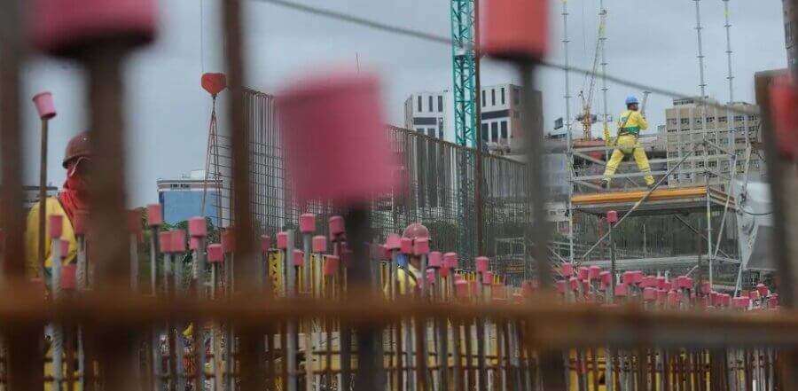 Construção civil é um dos 17 setores contemplados com a desoneração da folha de pagamento. Foto: Tânia Rêgo/ABr