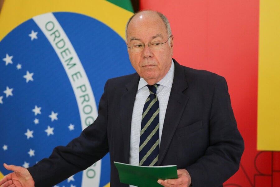 Mauro Vieira reclamou com embaixador de Israel do tratamento dispensado pelo governo israelense ao embaixador brasileiro em Tel Aviv. Foto: Fabio Rodrigues-Pozzebom/ABr