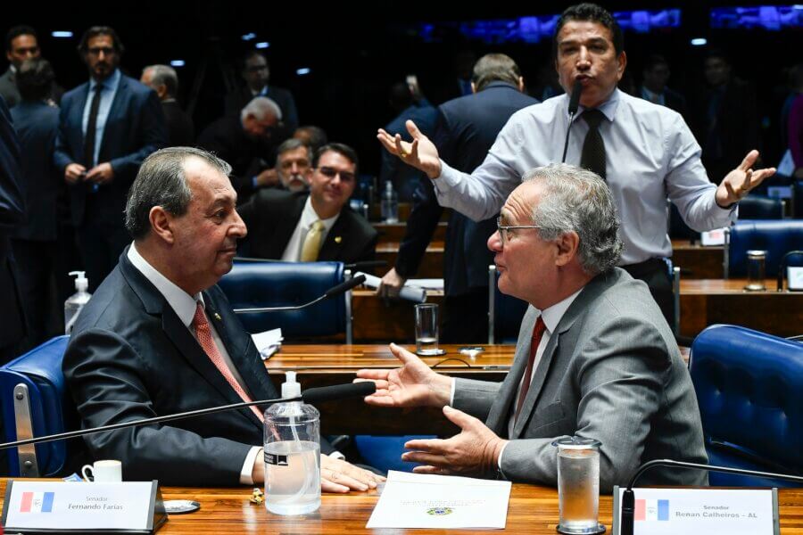 O senador Omar Aziz é o presidente da CPI da Braskem, uma iniciativa de Renan Calheiros

Foto: Roque de Sá/Agência Senado