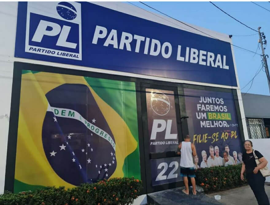 A Polícia Federal encontrou nesta quinta-feira documento na sede do PL, em Brasília, defendendo decretação de estado de sítio no país. Foto: Reprodução