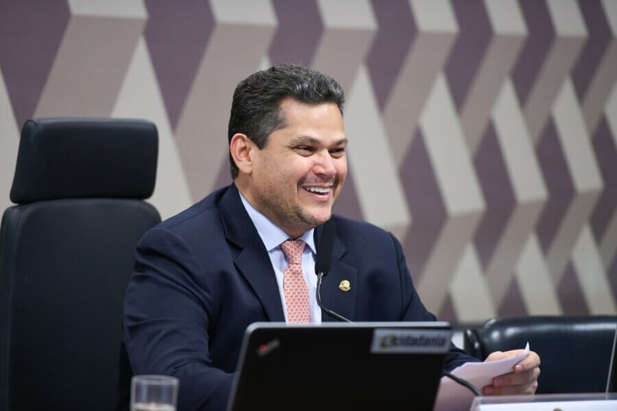 Davi Alcolumbre é o presidente da CCJ no Senado. Foto: Edilson Rodrigues/Agência Senado