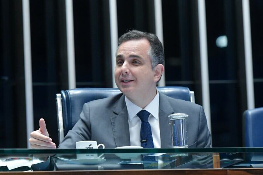 O presidente do Senado, Rodrigo Pacheco, falou em plenário sobre a diferenciação entre usuário e traficante de drogas pela Justiça

Foto: Geraldo Magela/Agência Senado