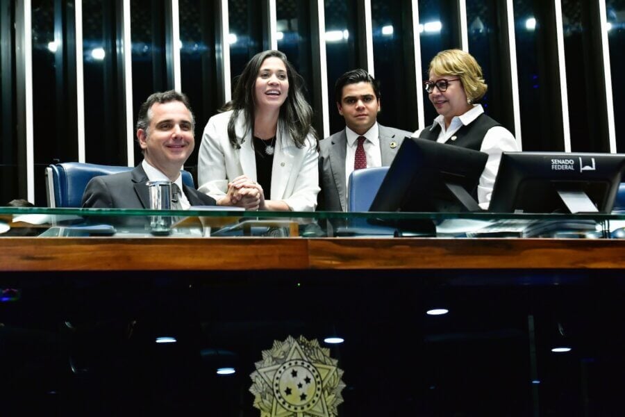 A deputada Iza Arruda é a autora do projeto, que com a aprovação no Senado terça-feira (26) segue para a sanção presidencial

Foto: Waldemir Barreto/Agência Senado