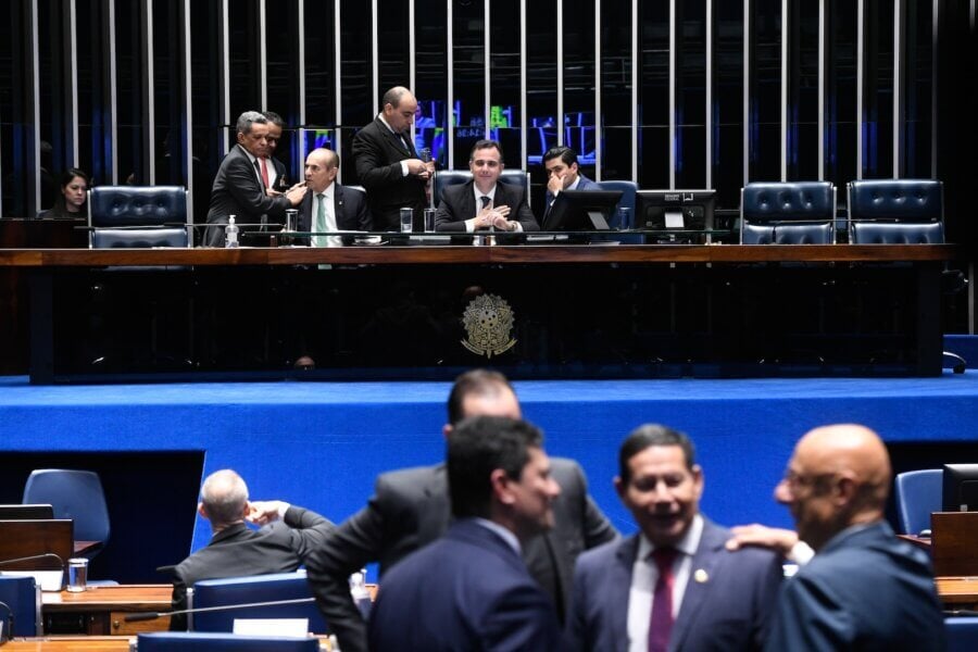 O Senado tem uma PEC para o fim da reeleição na CCJ; texto ainda não tem relator, mas já é negociado entre senadores 

Foto: Jefferson Rudy/Agência Senado