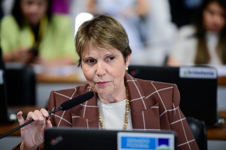 A senadora Tereza Cristina foi escolhida como relatora da PEC de mandatos para ministros do STF

Foto: Pedro França/Agência Senado