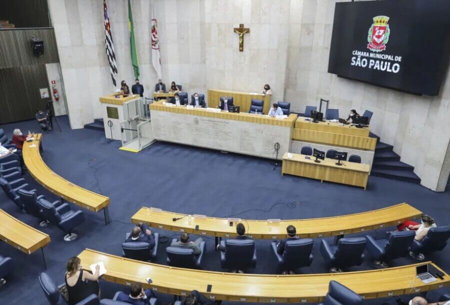 Na Câmara Municipal de São Paulo, janela partidária serviu para os oito vereadores do PSDB deixarem o partido em meio a uma crise interna. Foto: Richard Lourenço/Rede Câmara