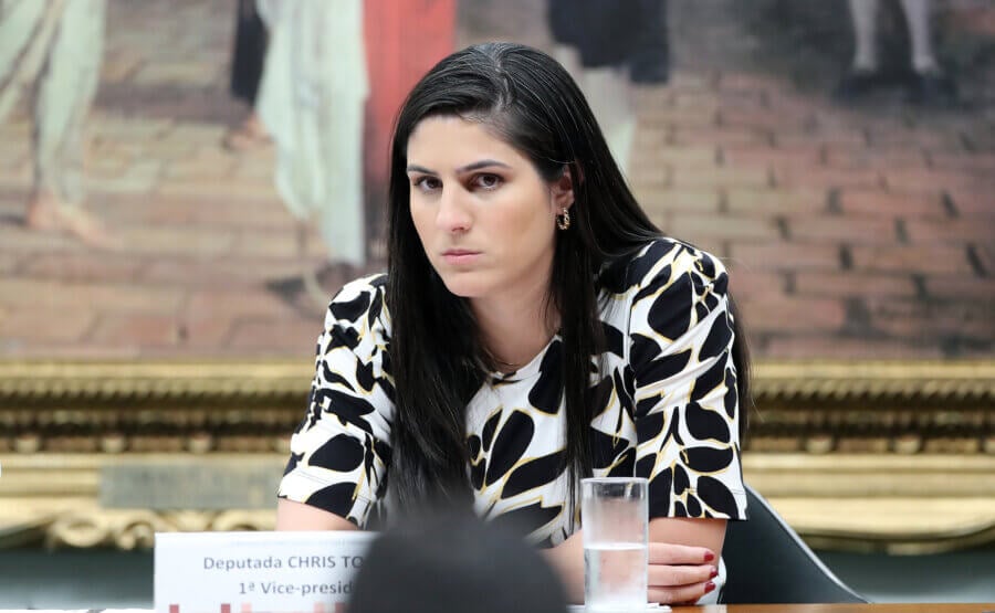 Chis Tonietto (PL-RJ), deputada com o terceiro maior índice de divergência com o governo, é eleita vice-presidente da CCJ da Câmara. Foto: Bruno Spada/Câmara dos Deputados