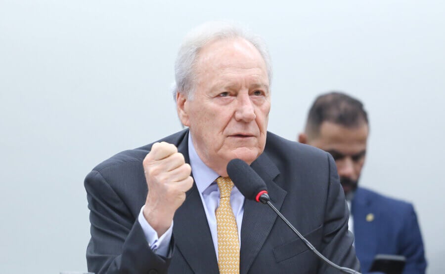 O ministro Ricardo Lewansdowski em sessão da Comissão de Segurança Pública e Combate ao Crime Organizado da Câmara. Foto: Vinicius Loures/Câmara dos Deputados