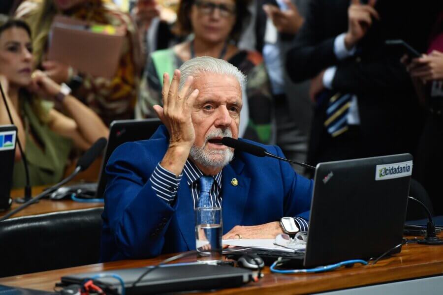 O líder do Governo no Senado, Jaques Wagner, que será o relator da lei das falências na Casa Alta

Foto: Roque de Sá/Agência Senado