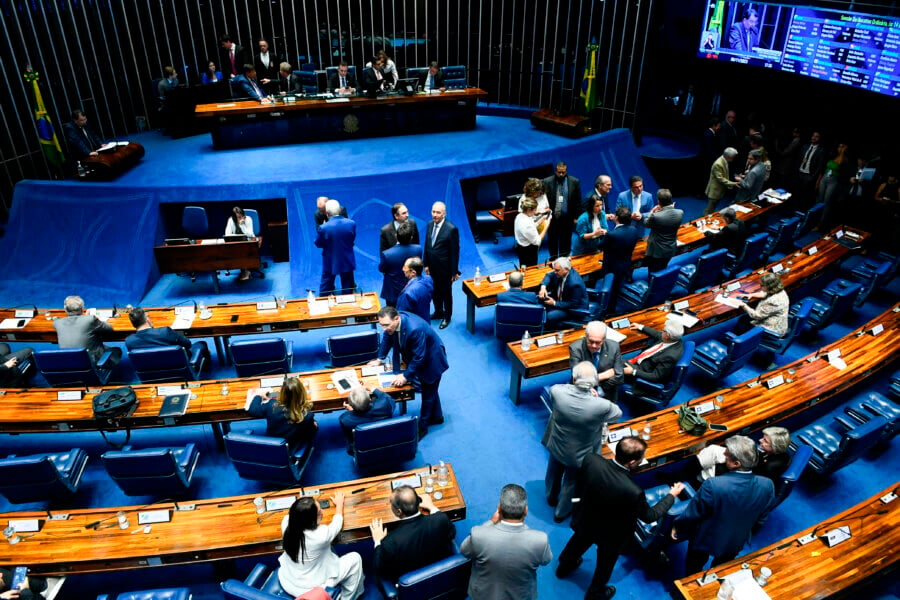 Plenário do Senado.
Foto: Marcos Oliveira/Agência Senado