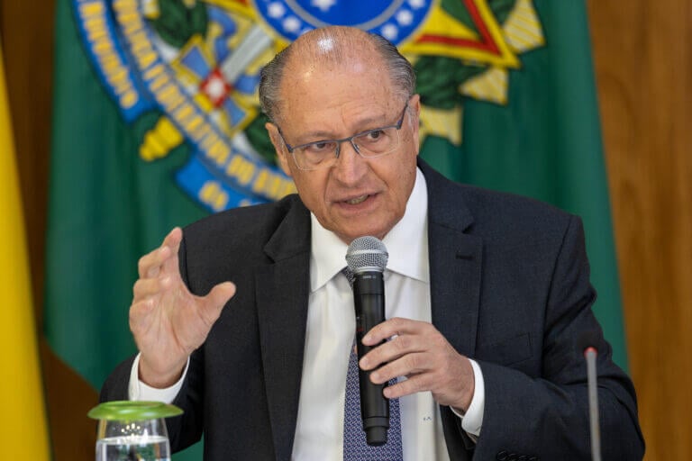 Alckmin recepcionará o primeiro-ministro da Eslováquia no lugar de Lula. Foto: Fabio Rodrigues-Pozzebom/ Agência Brasil