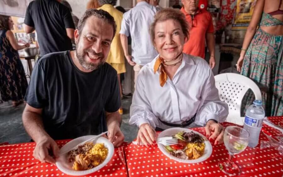 Boulos faz dobradinha com Marta Suplicy, de vice, na disputa pela prefeitura de São Paulo. Foto: Divulgação