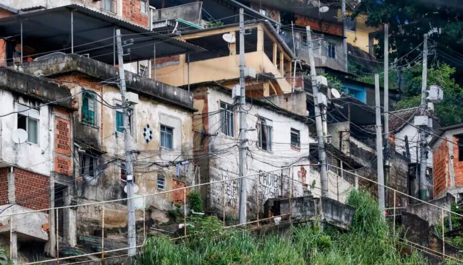 Comunidade no Rio de Janeiro. Foto: Fernando Frazão/ABr