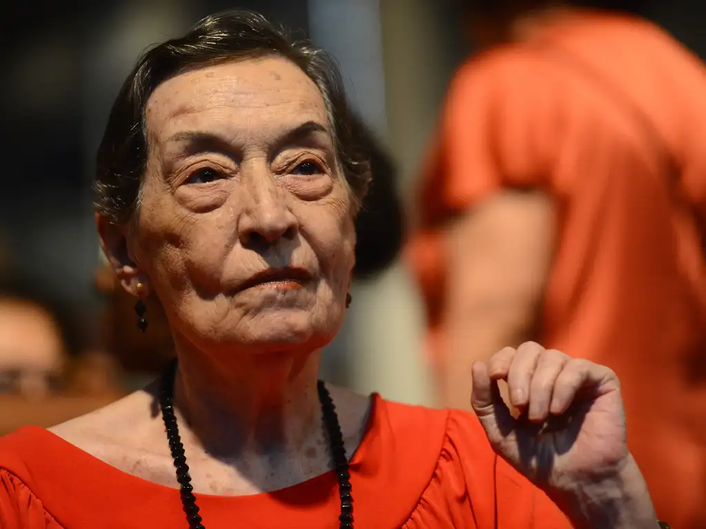 Aos 94 anos, a economista Maria da Conceição Tavares.  morreu em Nova Friburgo, Região Serrana do Rio de Janeiro. Foto: Fernando Frazão/Agência Brasil