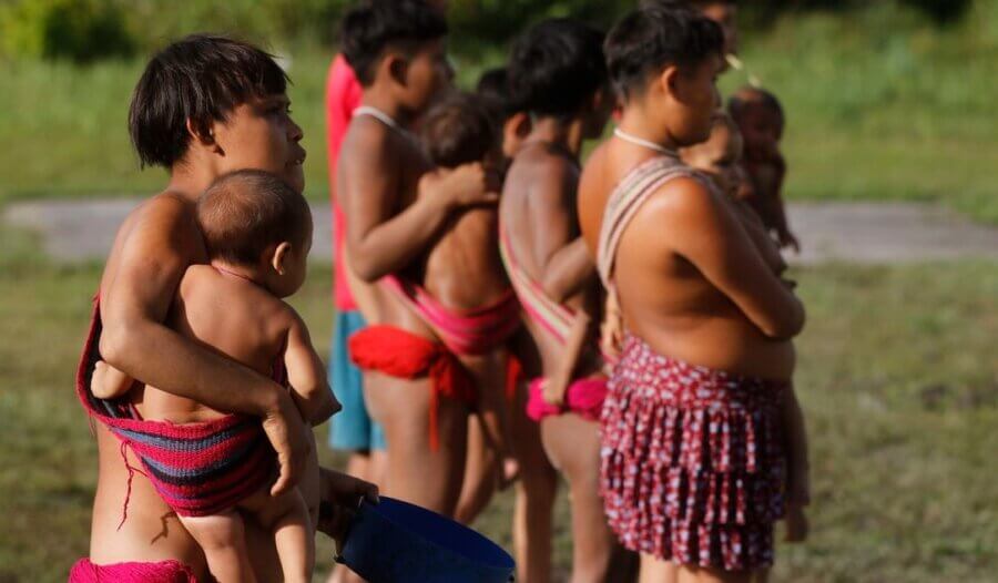 Povo Yanomami vem de uma das maiores crises de sua história. Foto: Fernando Frazão/ABr